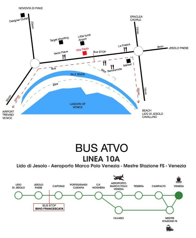 Villa Paolo San Donà di Piave Eksteriør bilde